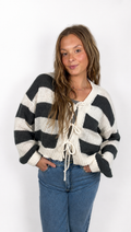 Carter & Cove Tied Cardigan
