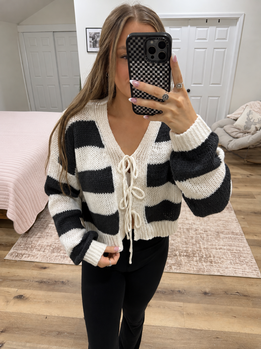 Carter & Cove Tied Cardigan
