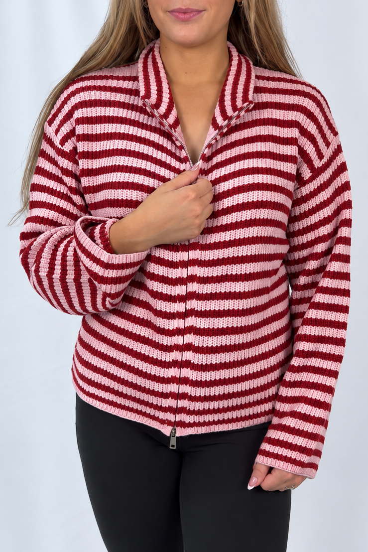 Berry Sweet Zip Up