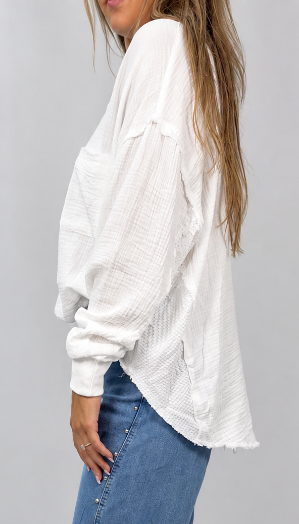 Dove Henley Top