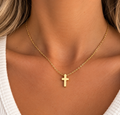 Faithfully Yours Cross Necklace