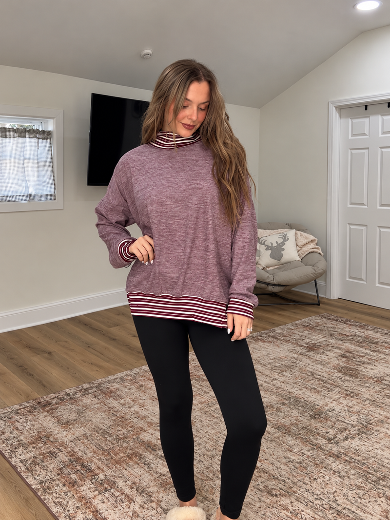 The Mauve Moment Pullover