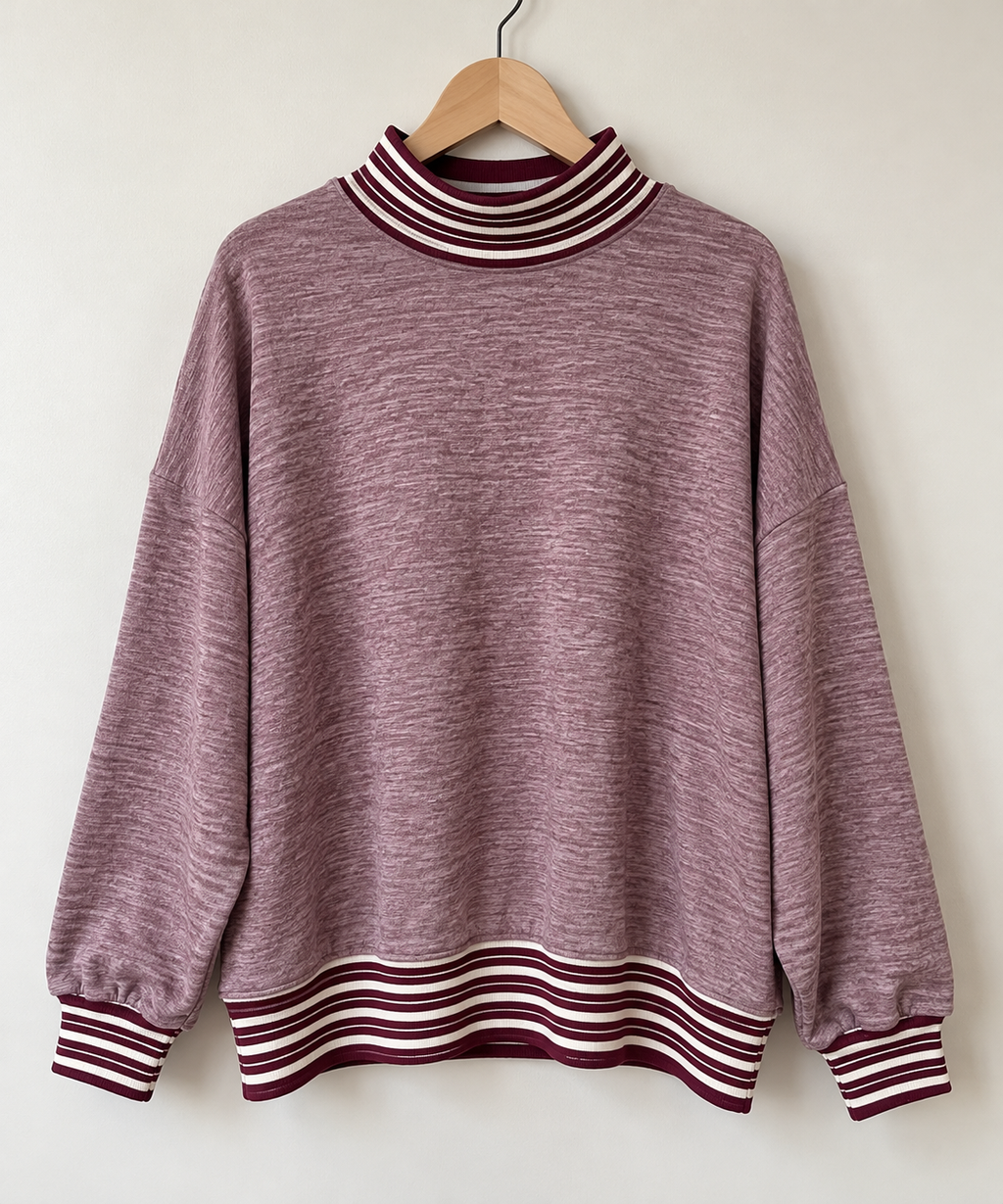 The Mauve Moment Pullover
